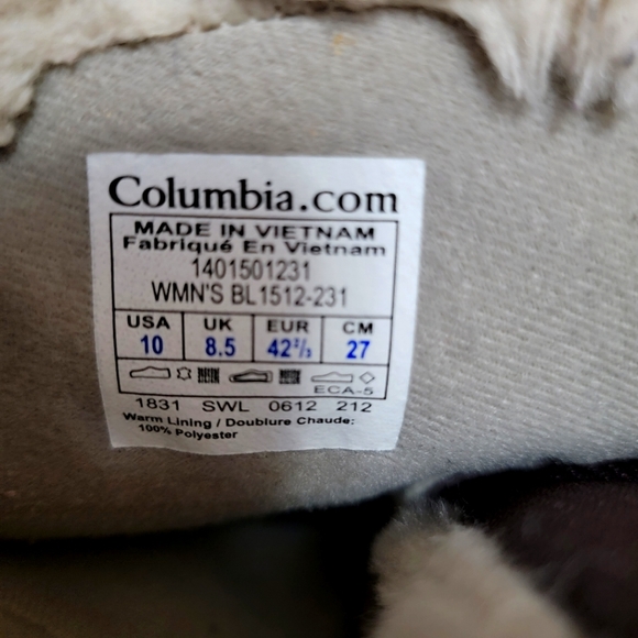 Columbia Women's Brown Suede Winter Boot - Picture 4 of 4